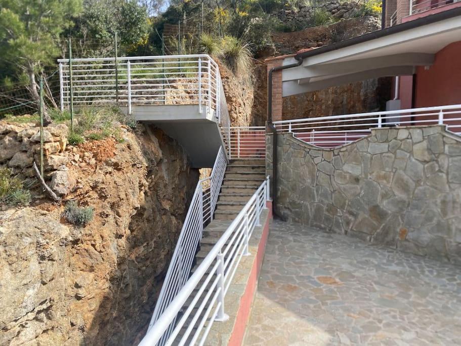 Luxury Beach House Porto Santo Stefano  Bagian luar foto