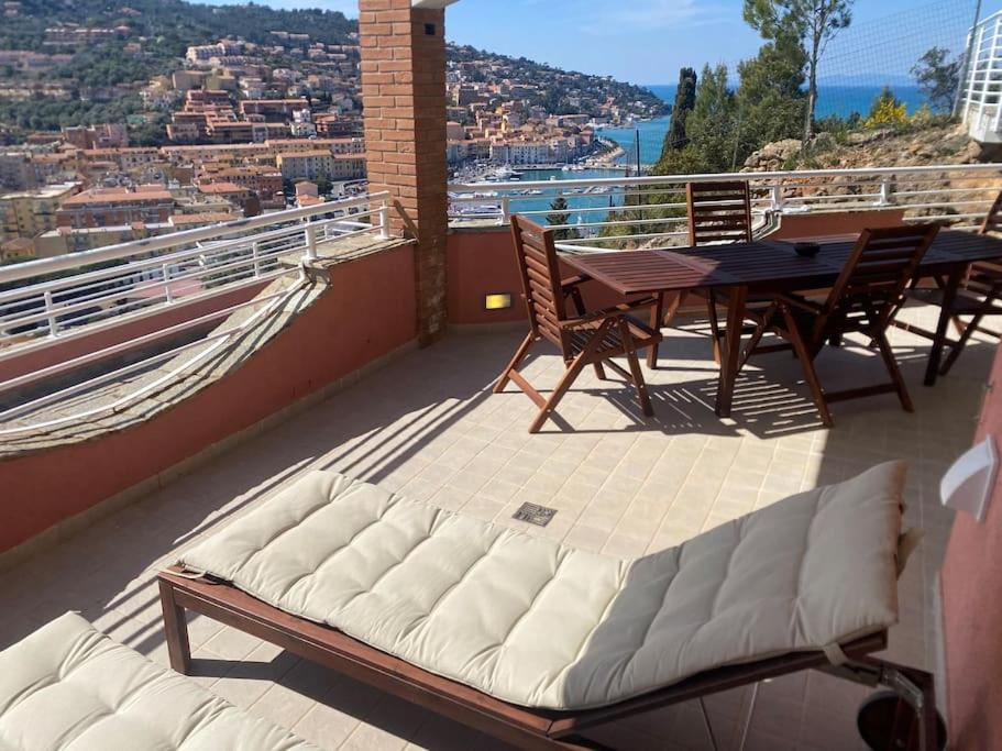 Luxury Beach House Porto Santo Stefano  Bagian luar foto