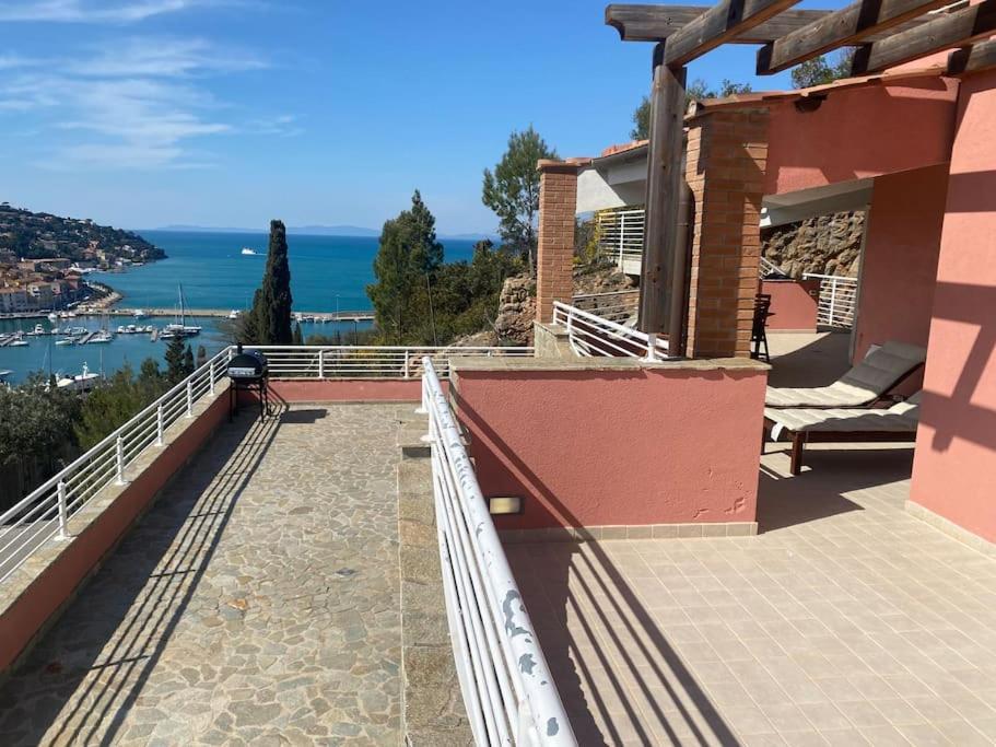 Luxury Beach House Porto Santo Stefano  Bagian luar foto